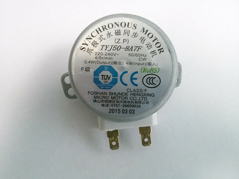 Ariete moteur rotatif Synchronous TYJ50-8A7F 4W robot Multi Cuiseur