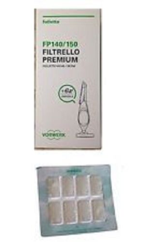 Confezione 6 sacchi Filtrello + profumi per VK140-VK150 Vorwerk Follet