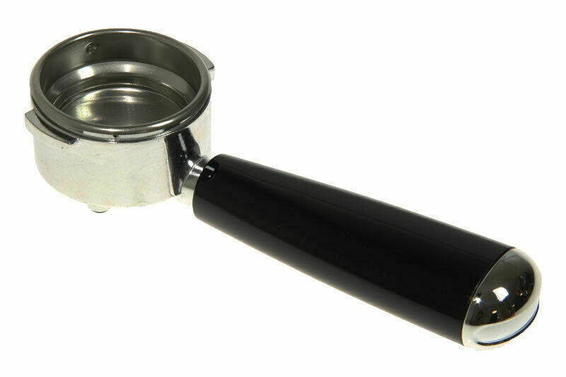 Manico Portafiltro Universale + Tappo Per Macchina Da Caffè Gaggia Baby - Colore Nero