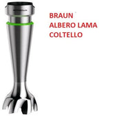 Braun alberino lama coltello gambo ACTIVEblade Multiquick 9 4200 MQ9037X MQ9087X