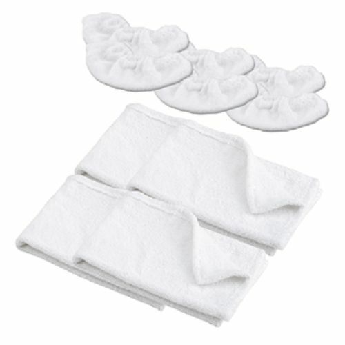 Kit 4 panni + 6 cuffie Polti per Vaporetto 2010 - Flash - Smart 45 - Forever express